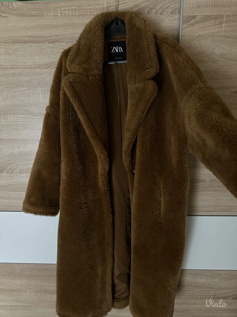 Zara teddy kaput dugi