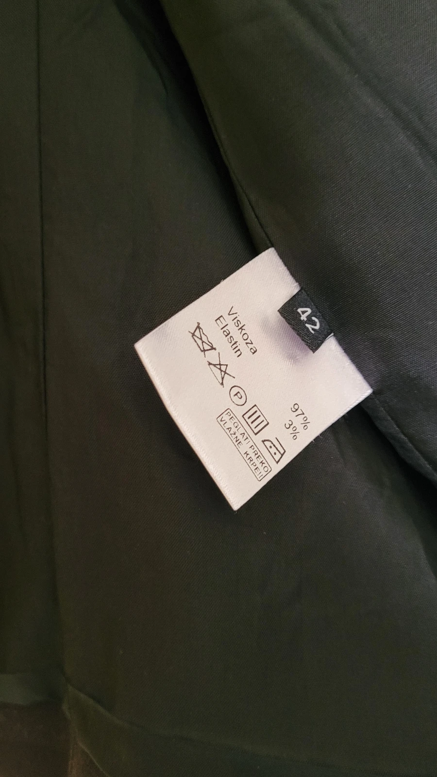 Crni elegantni sako / blejzer