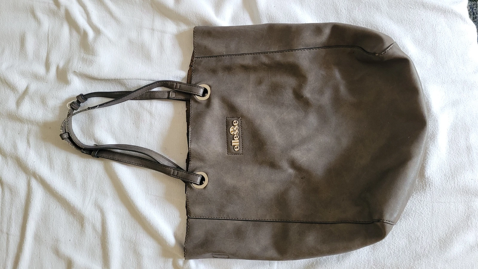 Ellesse siva kožna torba