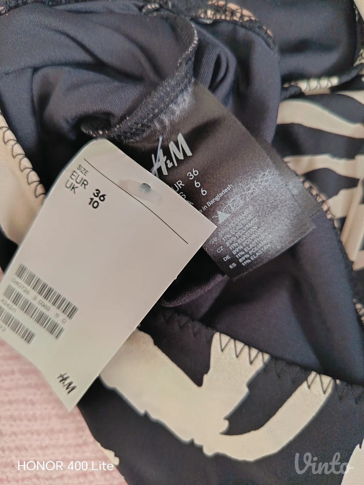Novi H&M bikini, s etiketom