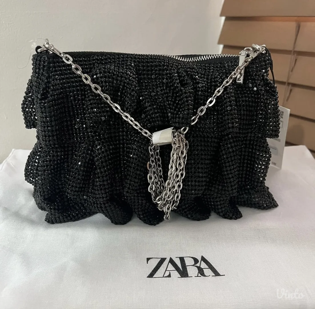 Zara cena torbica sa strasom