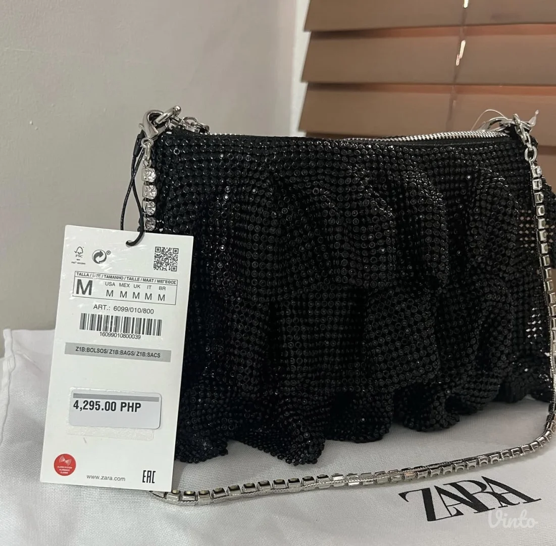 Zara cena torbica sa strasom
