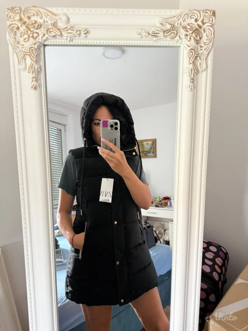 Zara duzi deblji prsluk