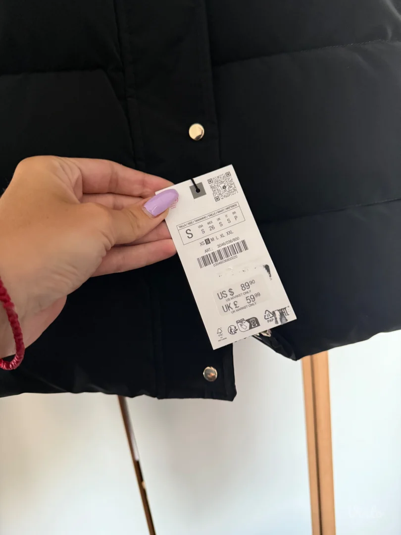 Zara duzi deblji prsluk