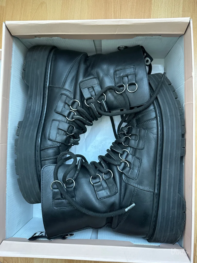 Pixy čizme - prirodna koža