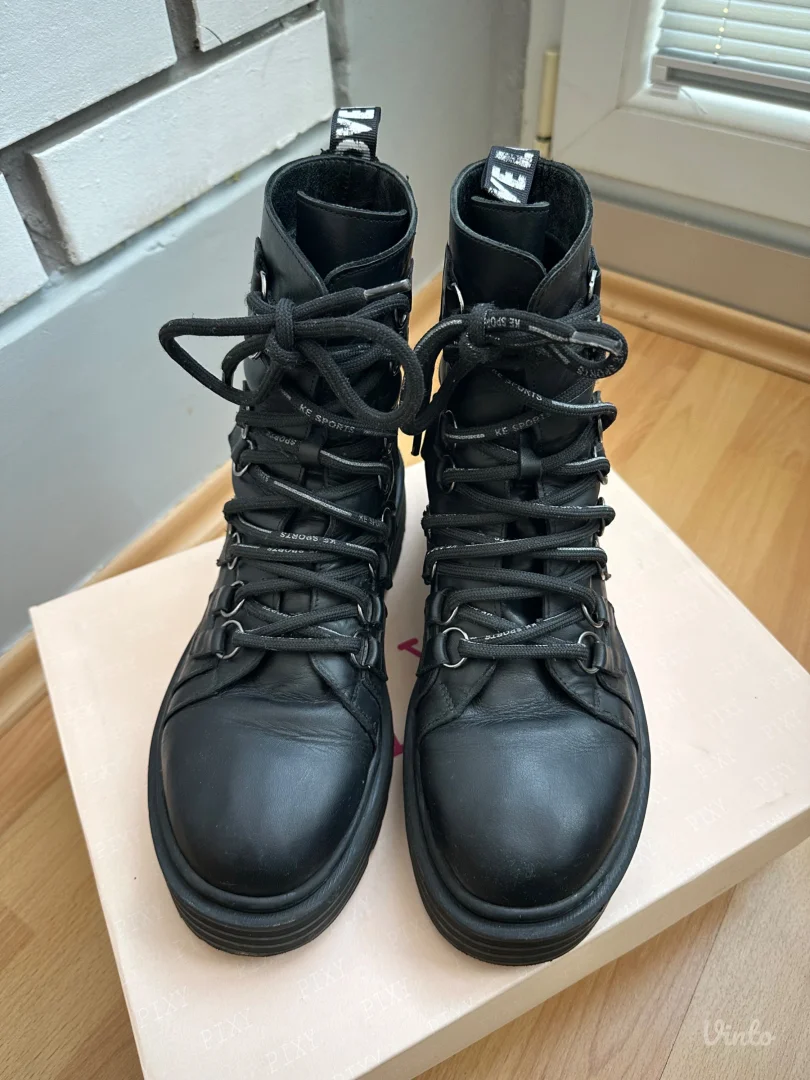 Pixy čizme - prirodna koža