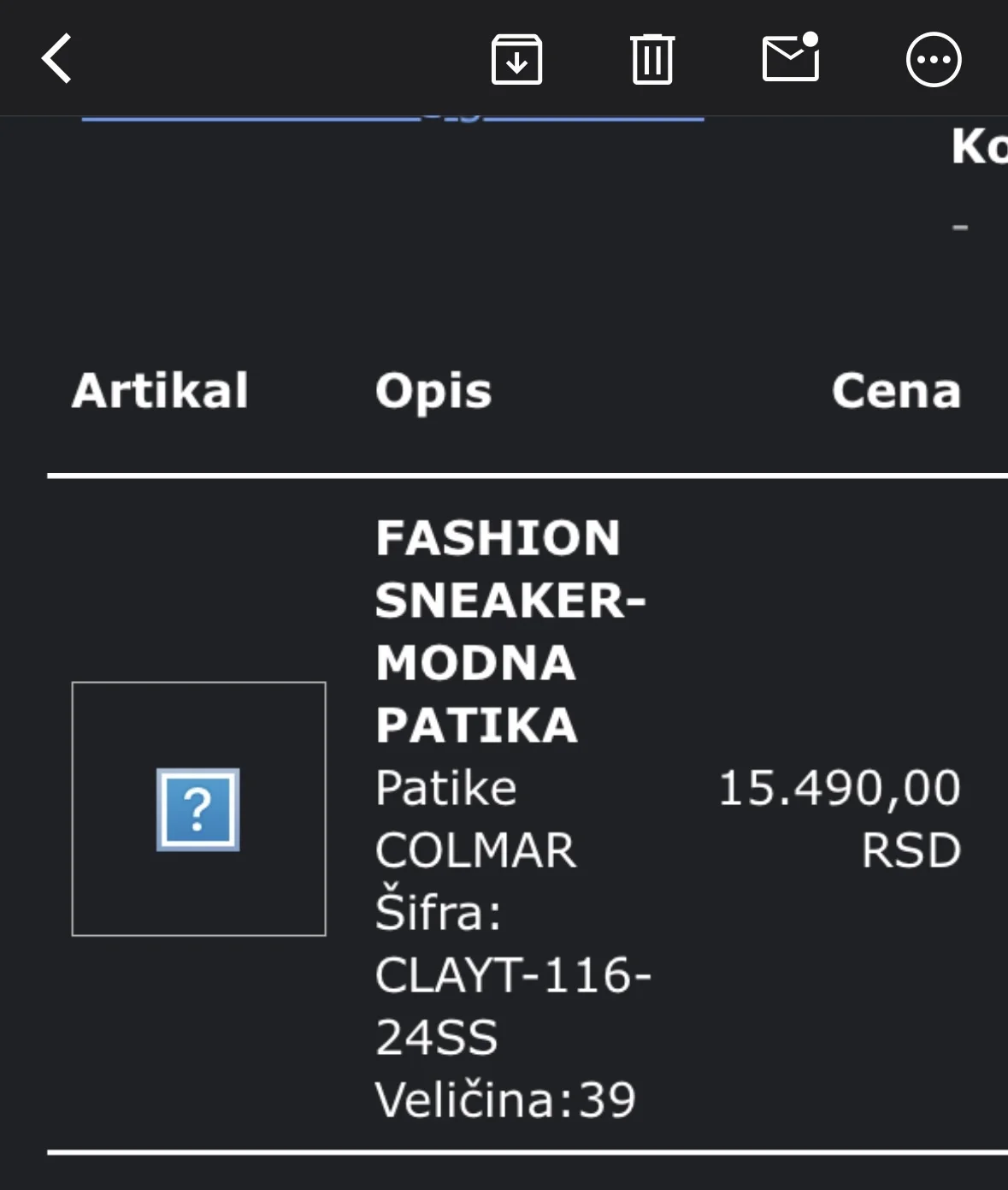 Colmar original ženske patike - kao nove (u kutiji)