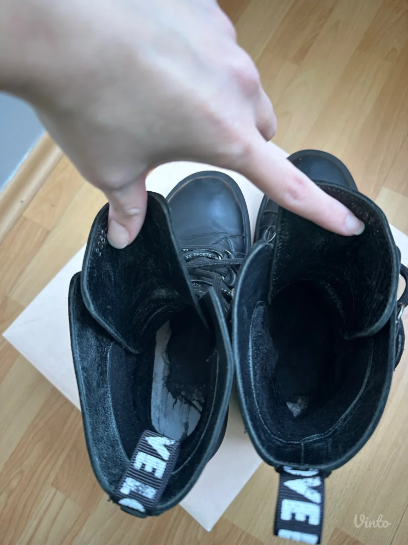 Pixy čizme - prirodna koža