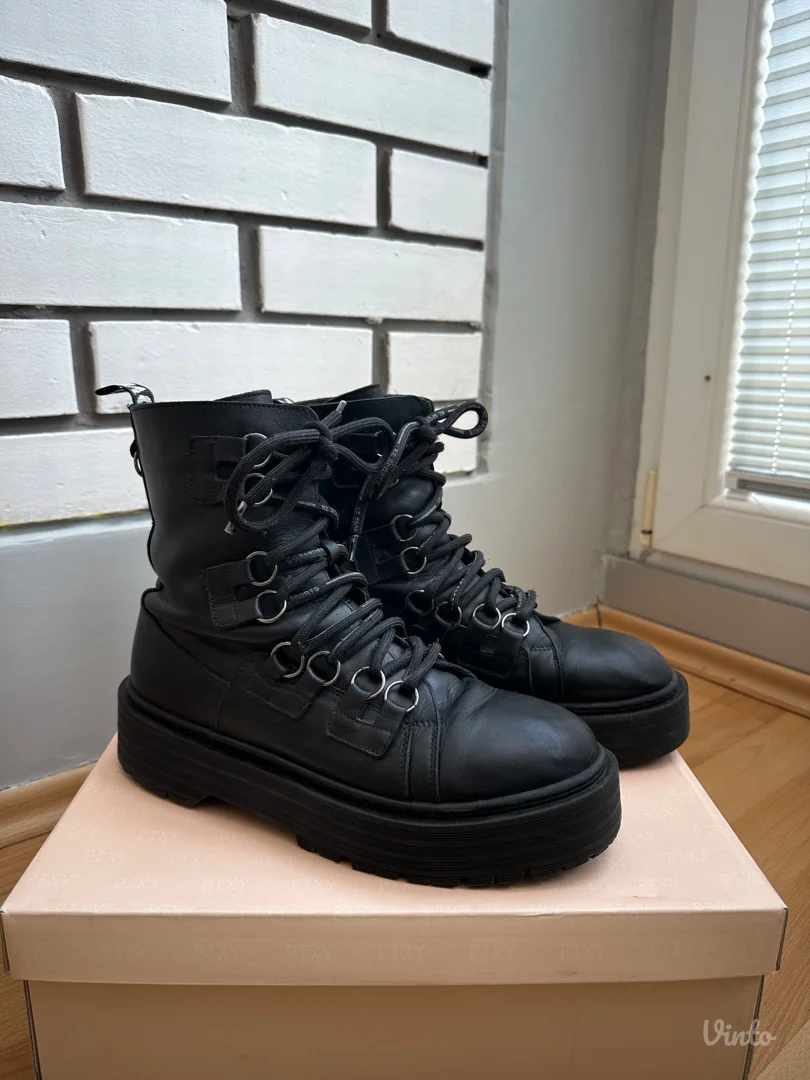 Pixy čizme - prirodna koža