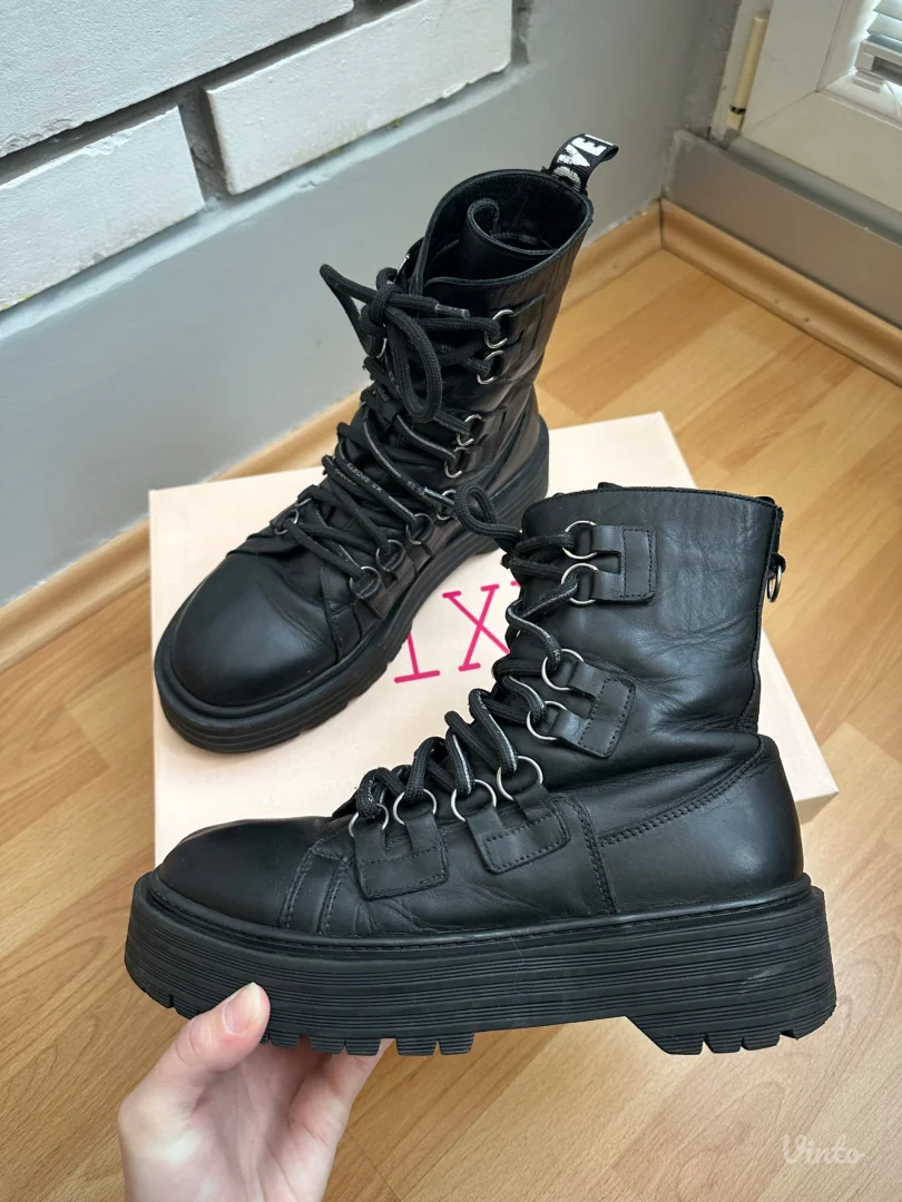 Pixy čizme - prirodna koža