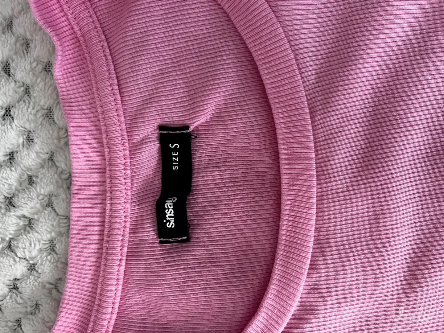 Roze majica crop top