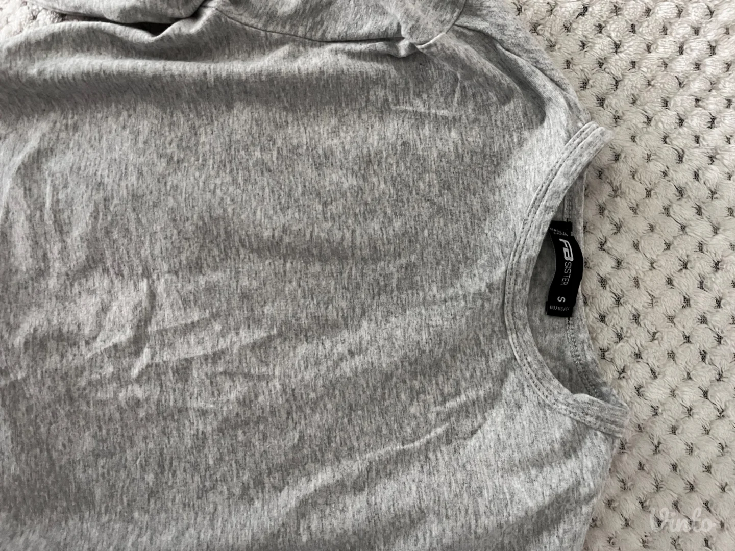 Siva dugačka haljina