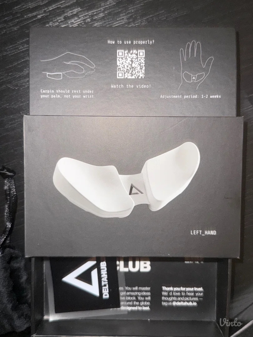 Carpio 2.0 ergonomski oslonac za zglog leve ruke