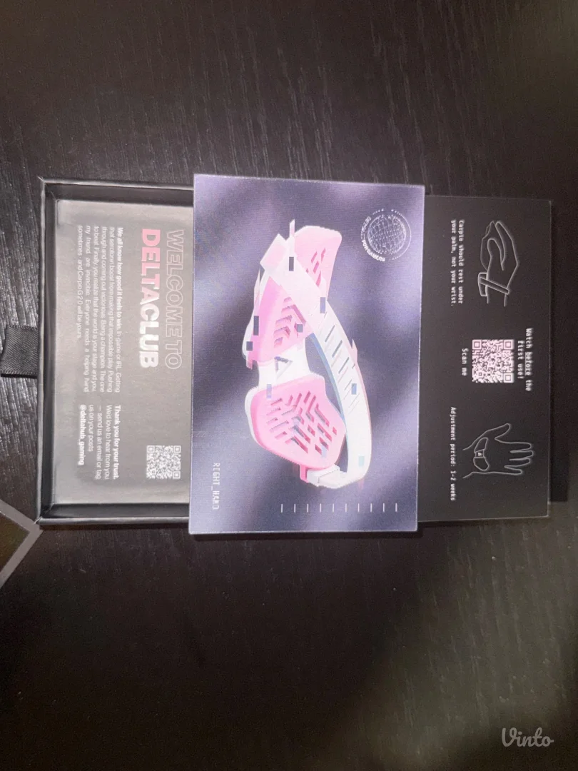 Carpio G 2.0 ergonomski oslonac za desnu ruku silikonska narukvica