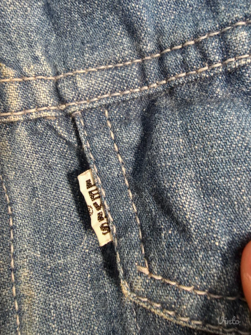 Levis white tab teksas tanka jakna