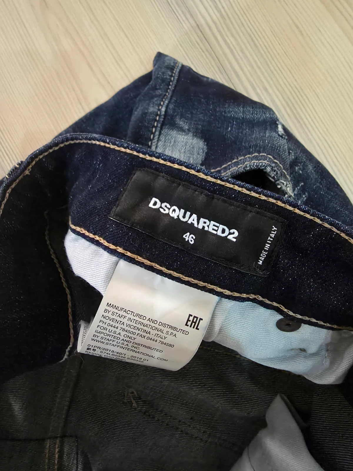 Dsquared2 skinny dan farmerke