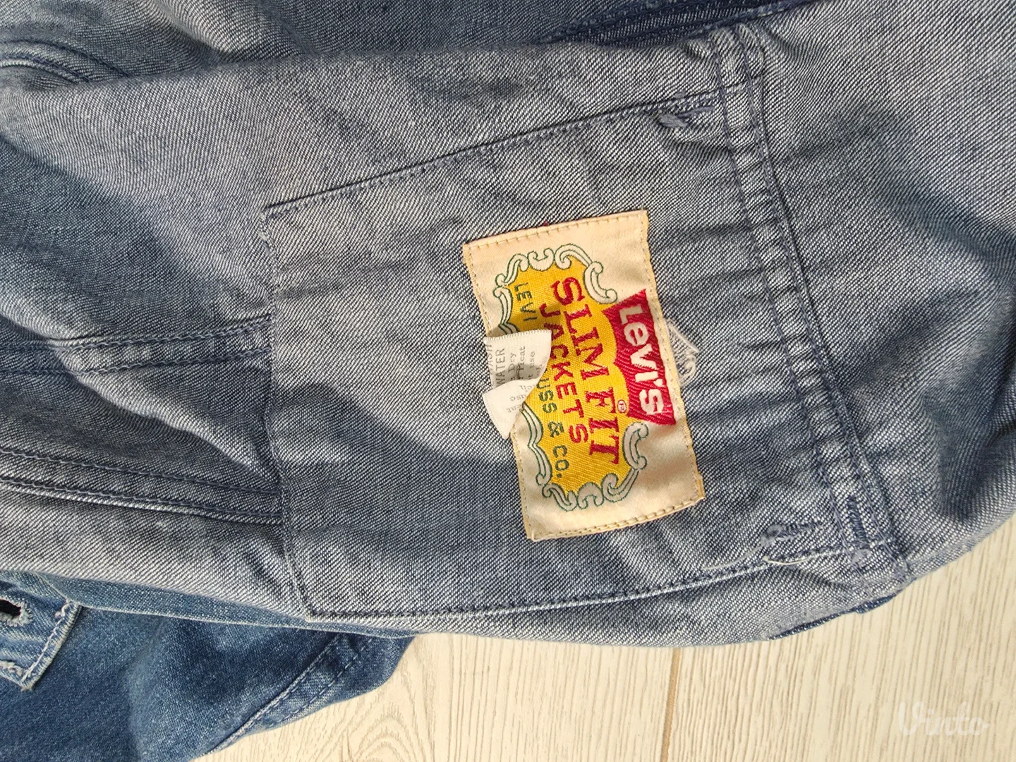 Levis white tab teksas tanka jakna