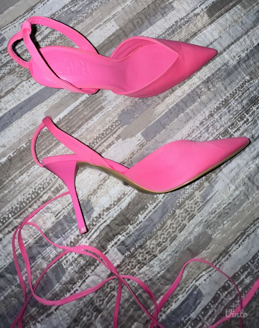 Zara hot pink sandale/cipele