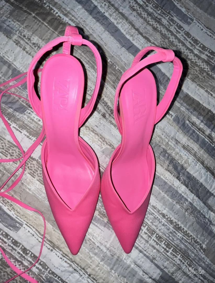 Zara hot pink sandale/cipele