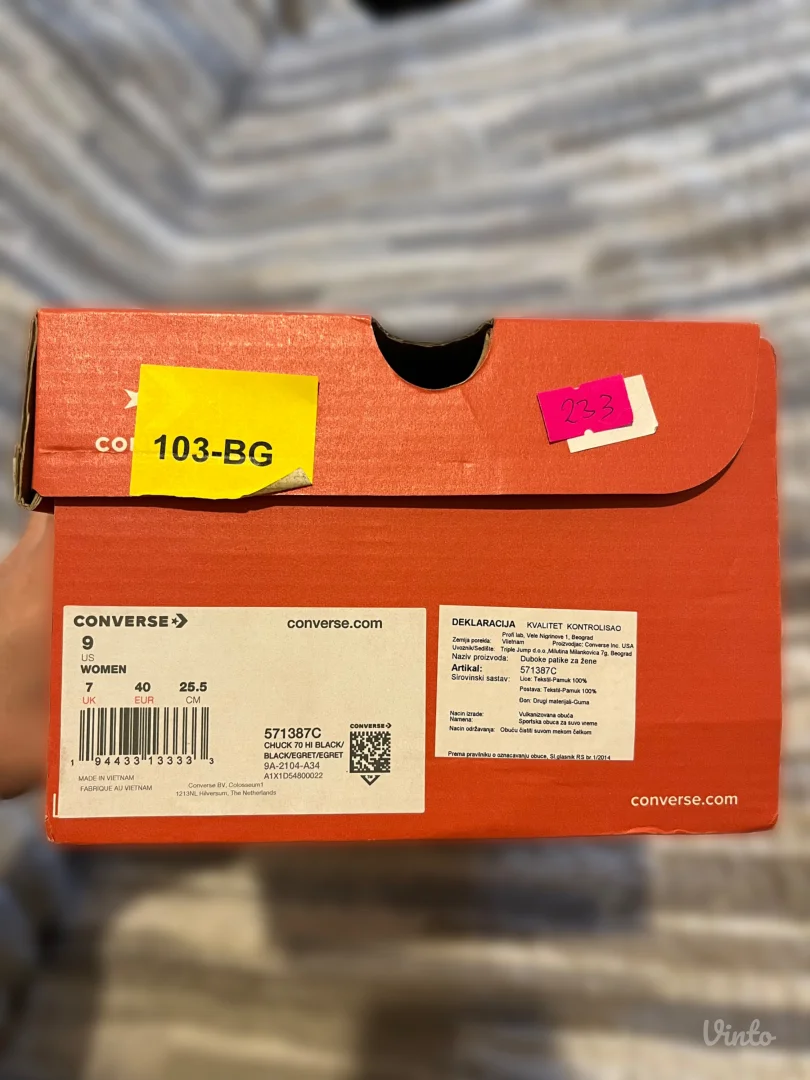 Zenske patike CONVERSE CHUCK 70
