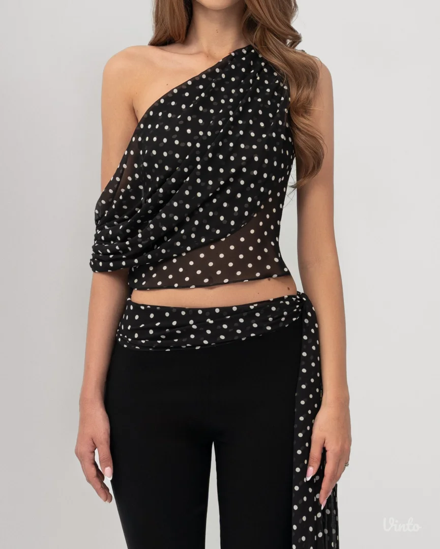 Polka dot top