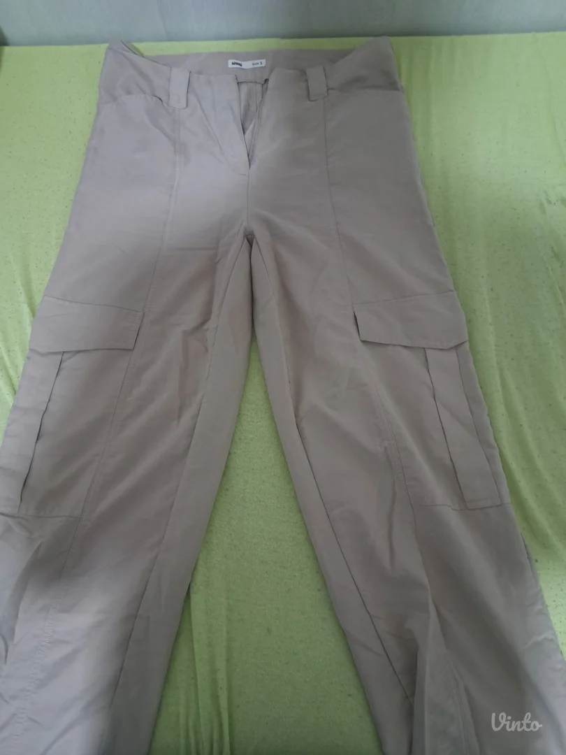 bež ženske pantalone