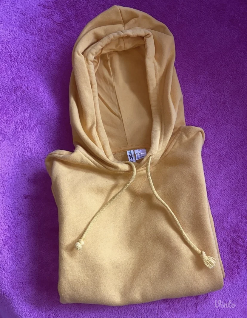 Žuti duks sa kapuljačom - H&M