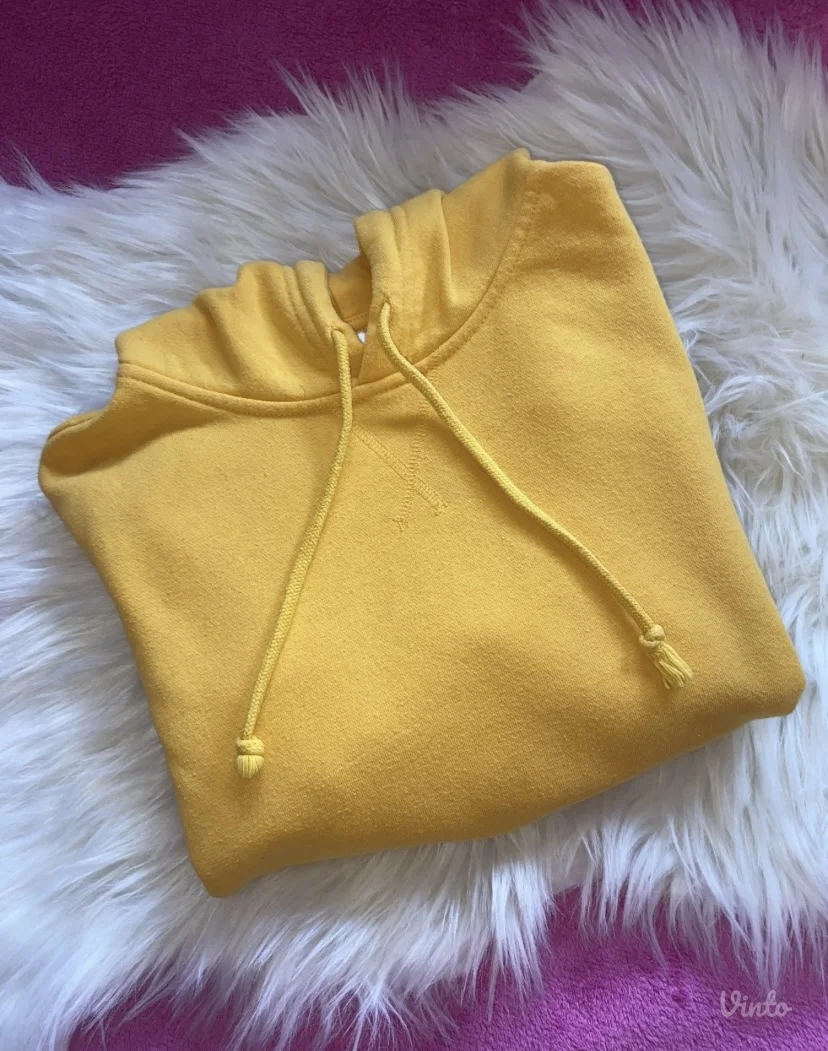 Žuti duks sa kapuljačom - H&M