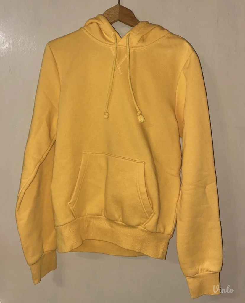 Žuti duks sa kapuljačom - H&M