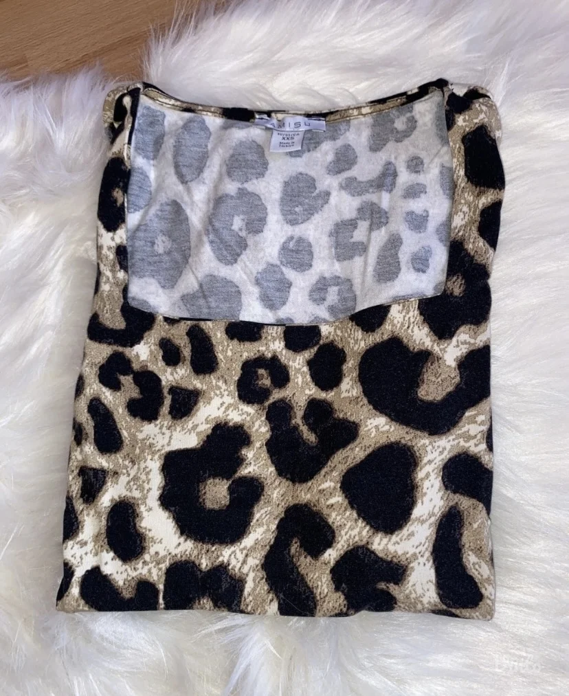 Leopard print bluza