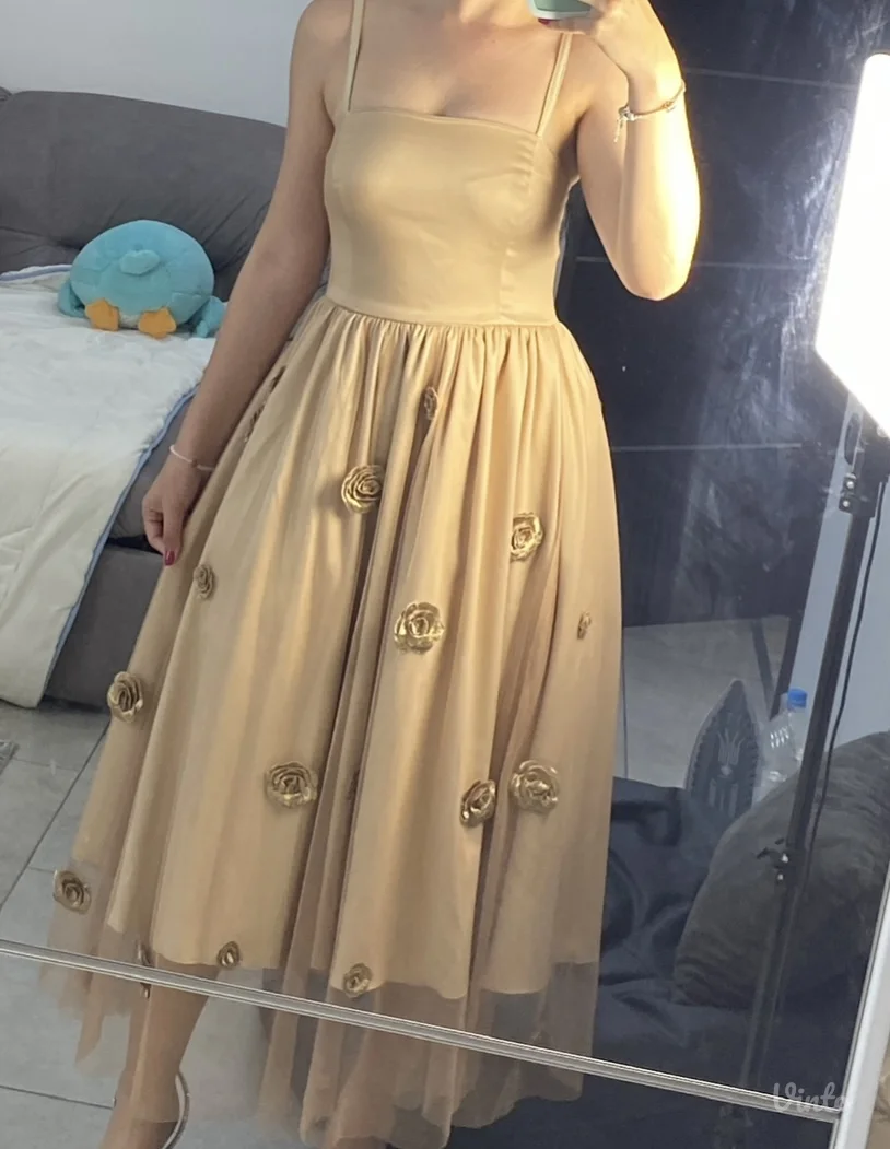 Svečana haljina sa ružicama