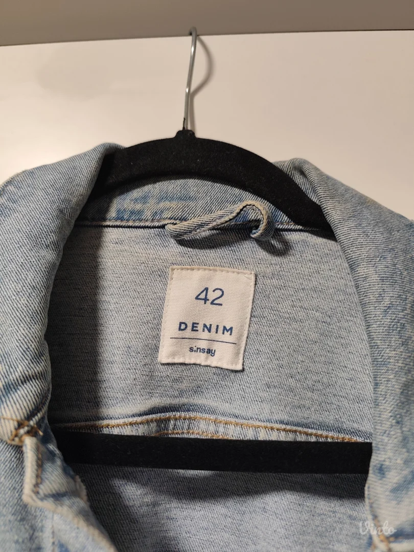 Teksas jakna brenda Sinsay