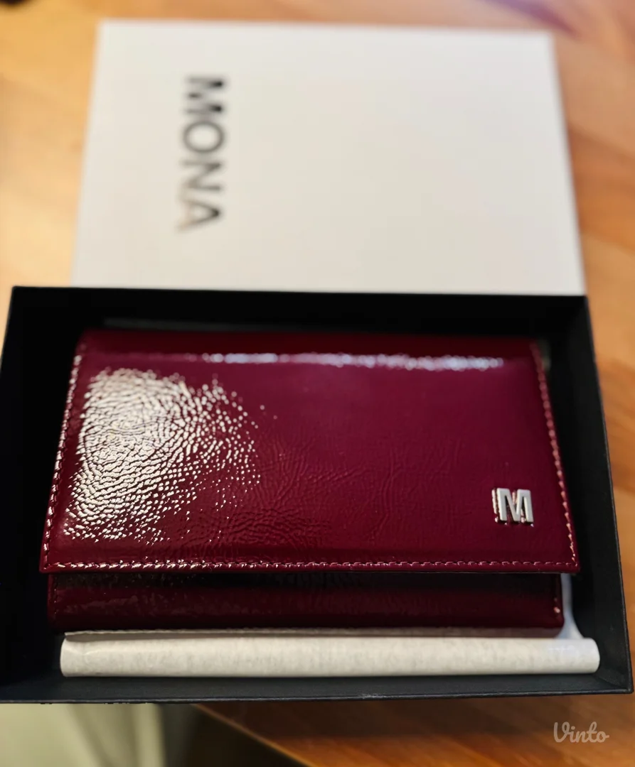 Mona novčanik bordo