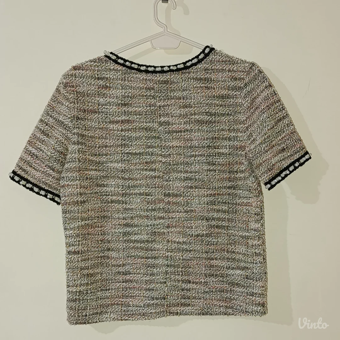 Zara majica sa biserima