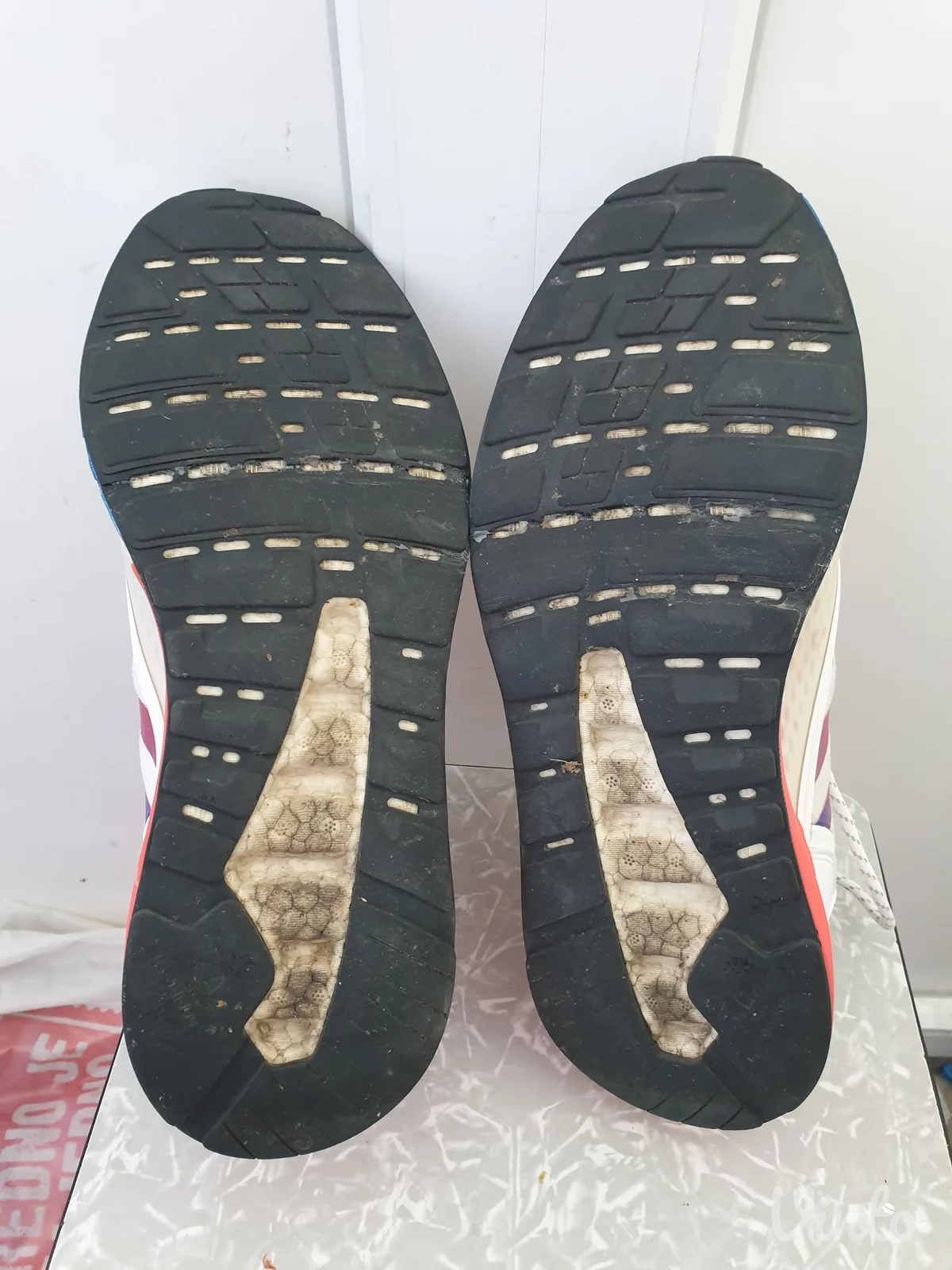 Adidas ZX 2K Boost White Solar Red Blue
