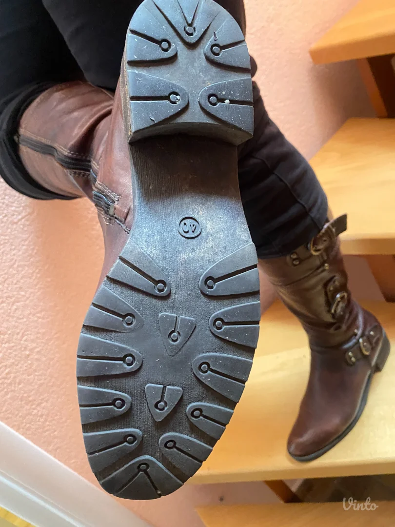 Marco Tozzi - duge kožne čizme