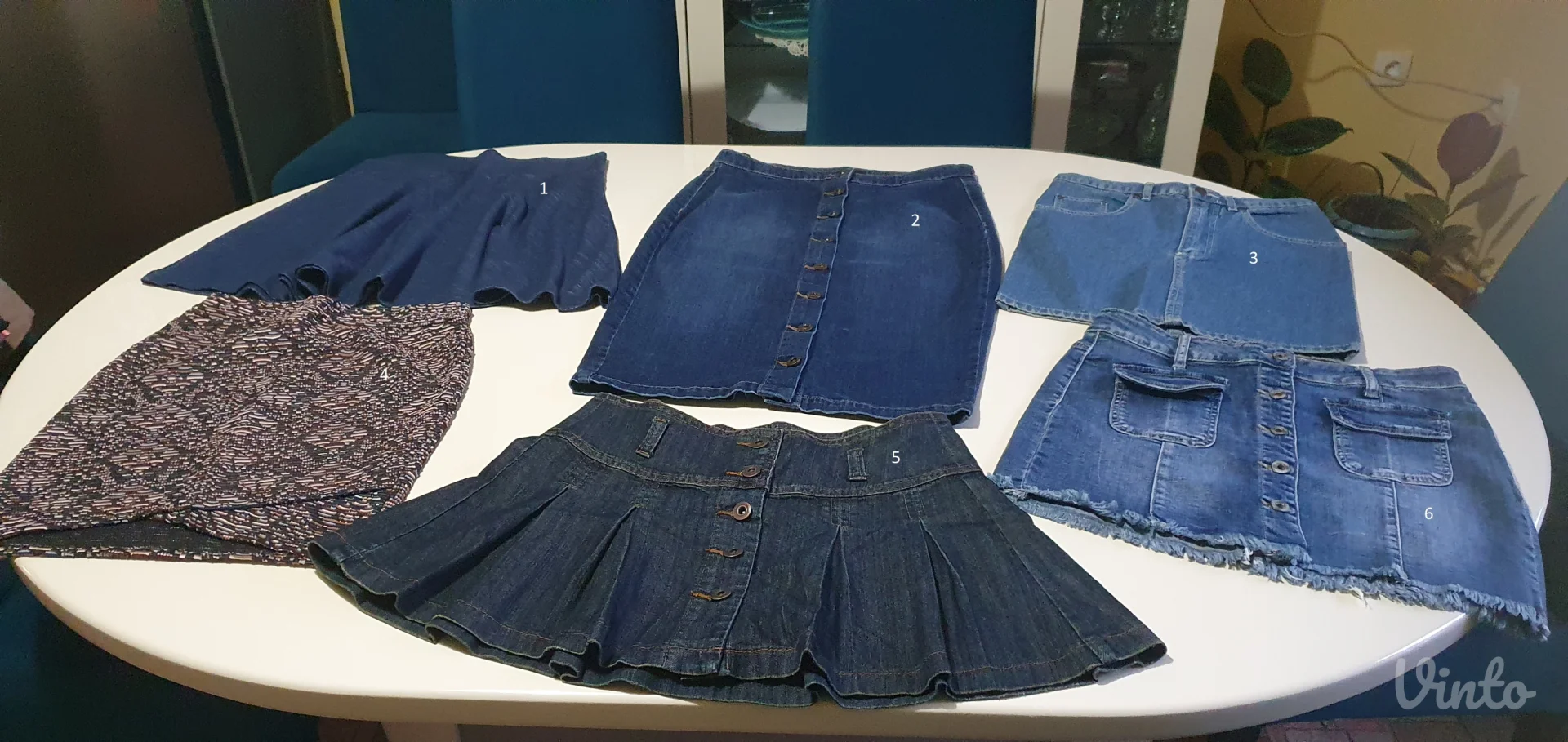 Suknjice za mršavice Xs, S