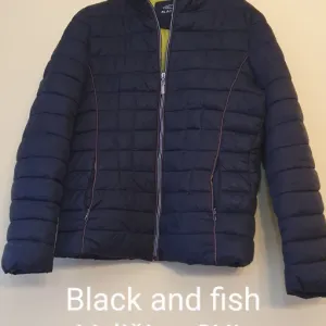Black and fish - crna ženska jakna
