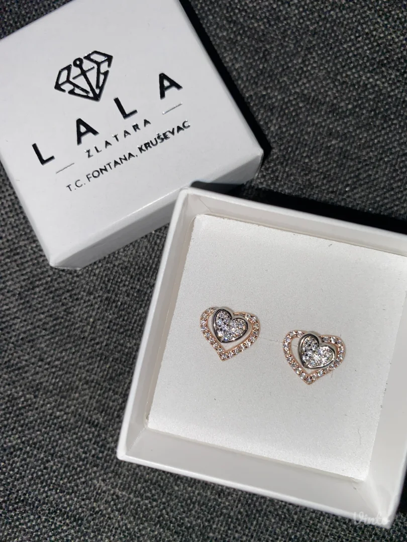 Lala - srebrne minđuše