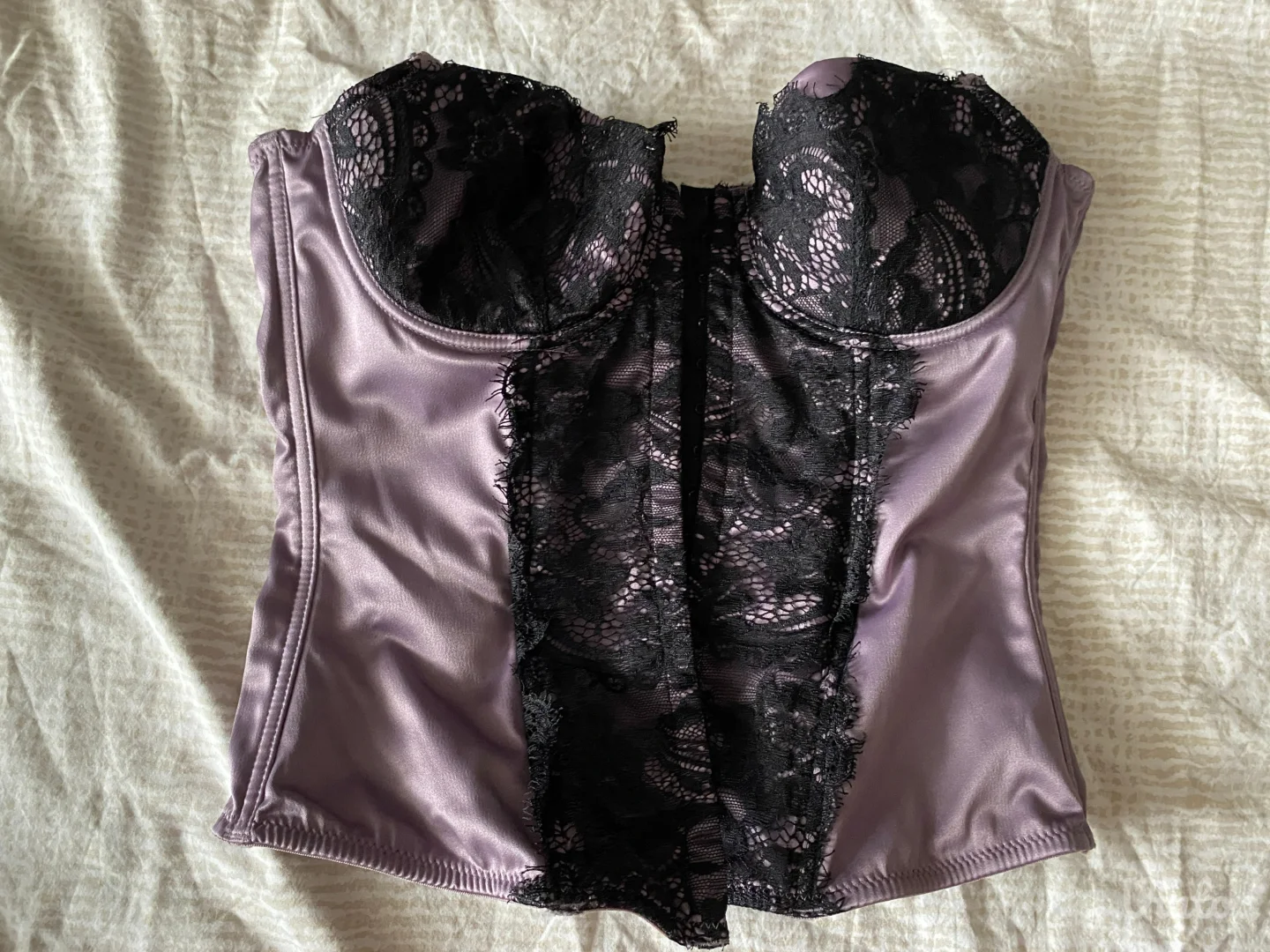 H&M ljubičasti korset