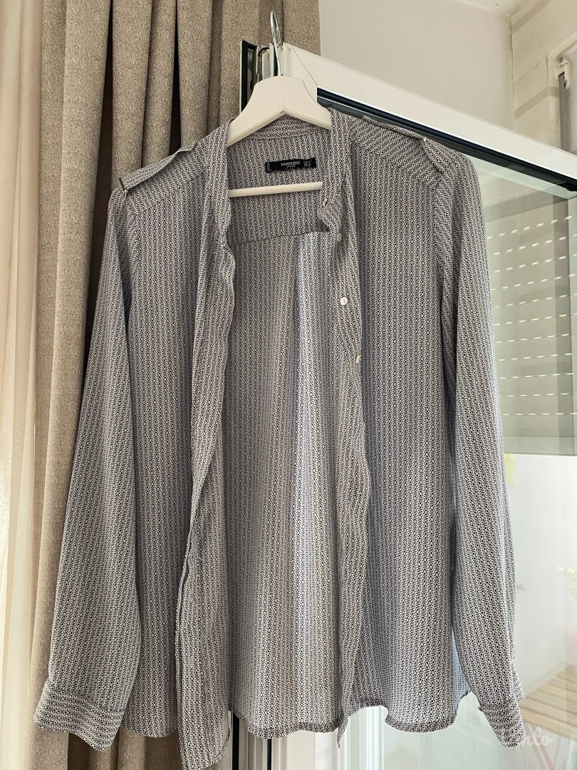 Mango - siva košulja