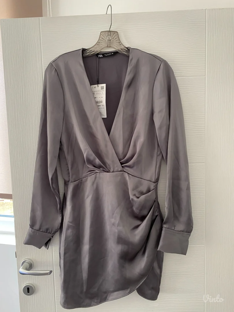 Zara - siva haljina NOVA