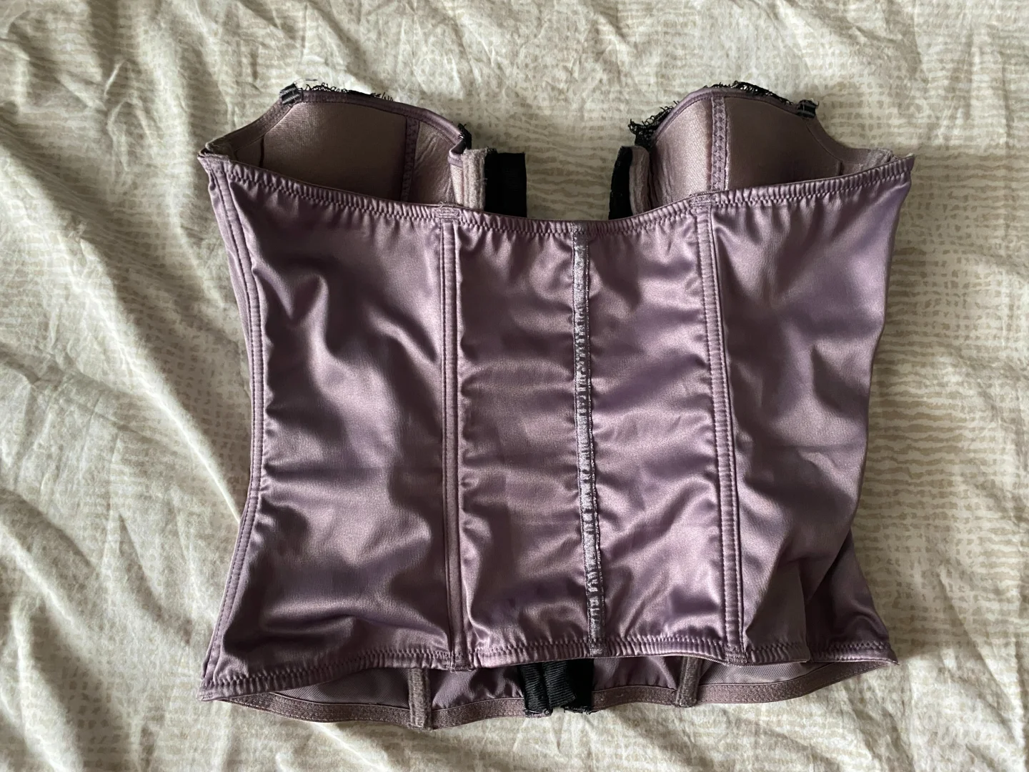 H&M ljubičasti korset