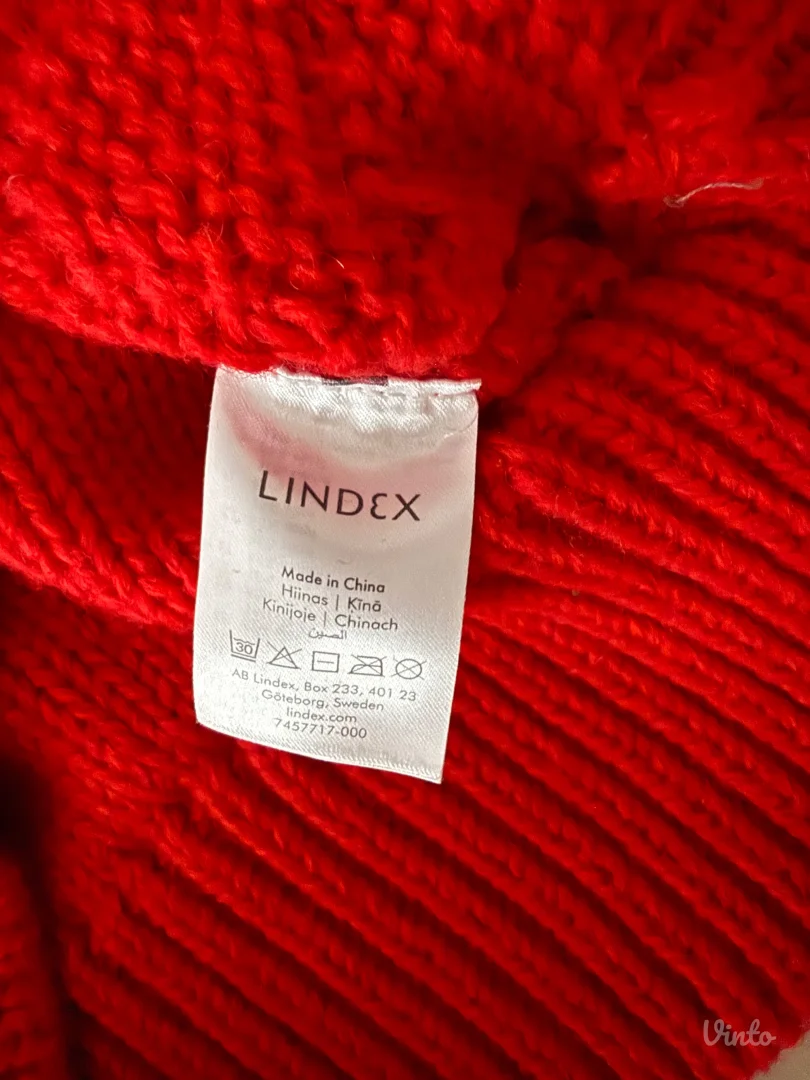 Lindex crveni dzemper