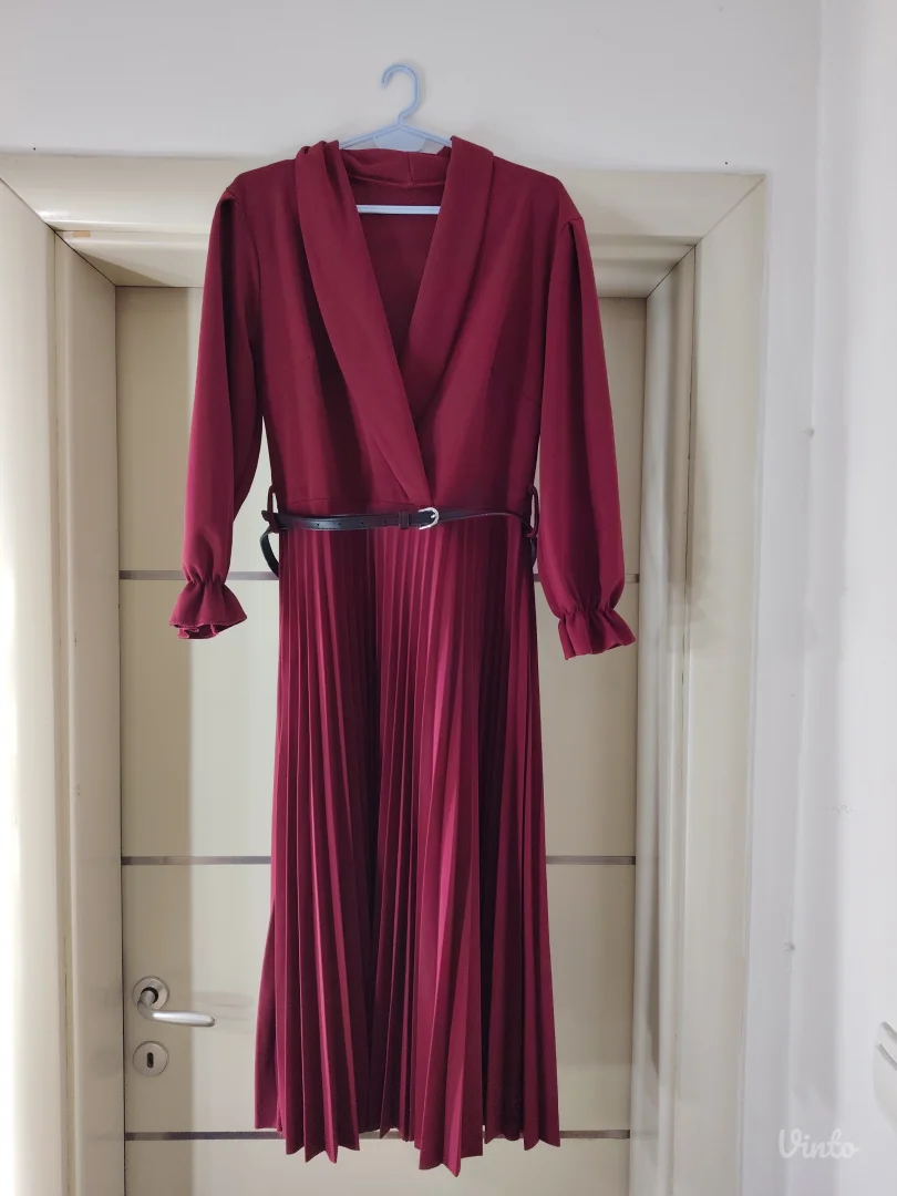 Midi svecana haljina