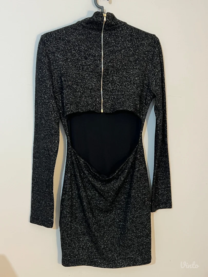 Svecana zara haljina sa otvorenim ledjima