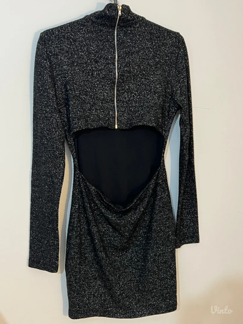 Svecana zara haljina sa otvorenim ledjima