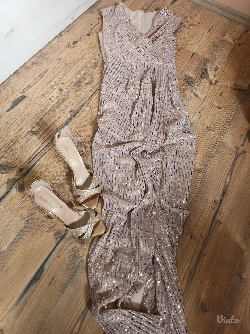 Glamurozna duga haljina