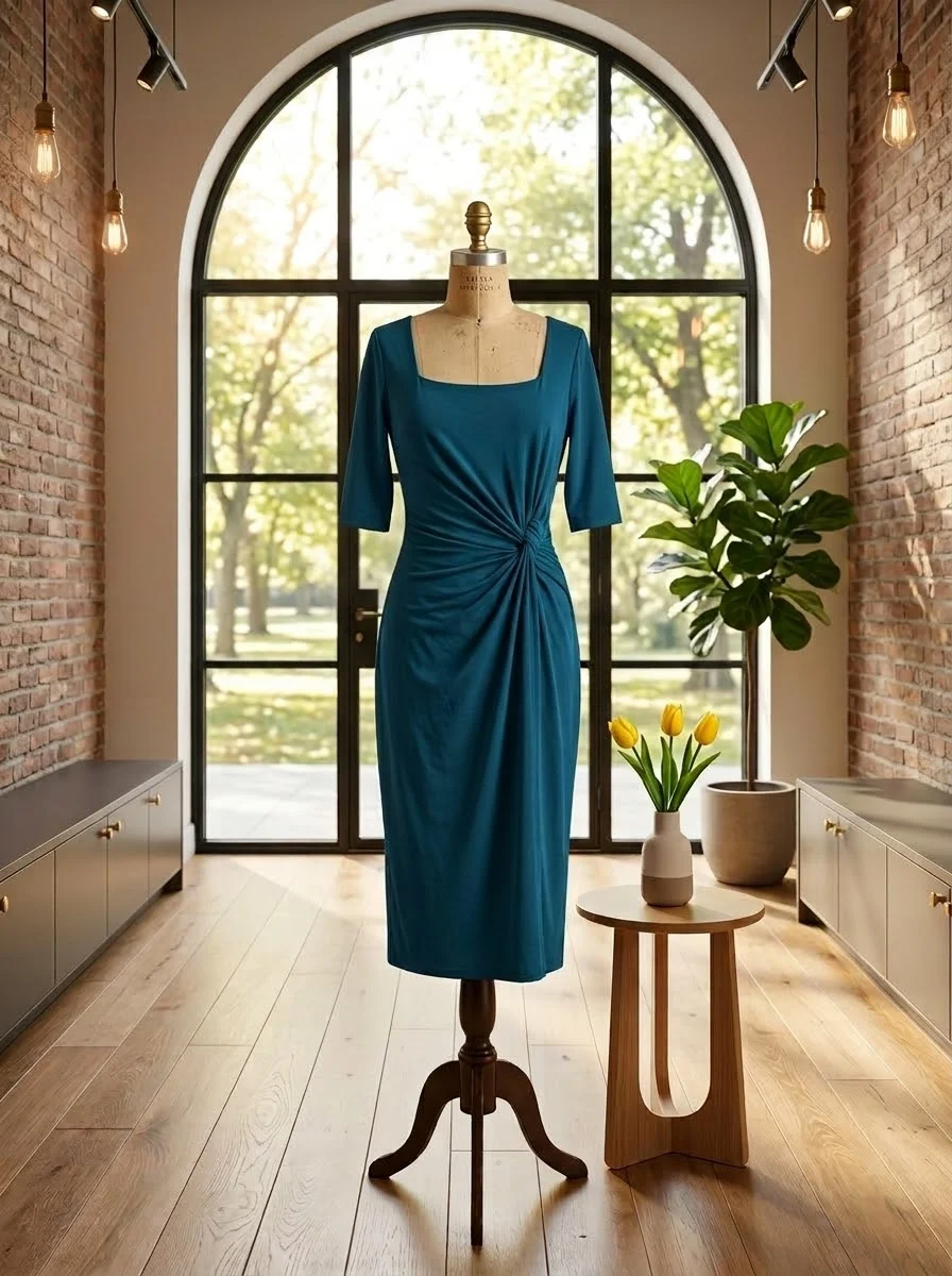 Elegantna midi haljina