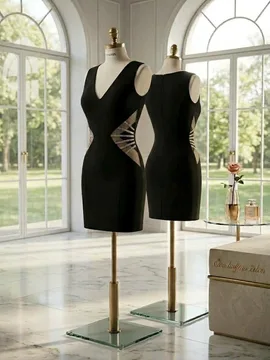Elegantna crna haljina